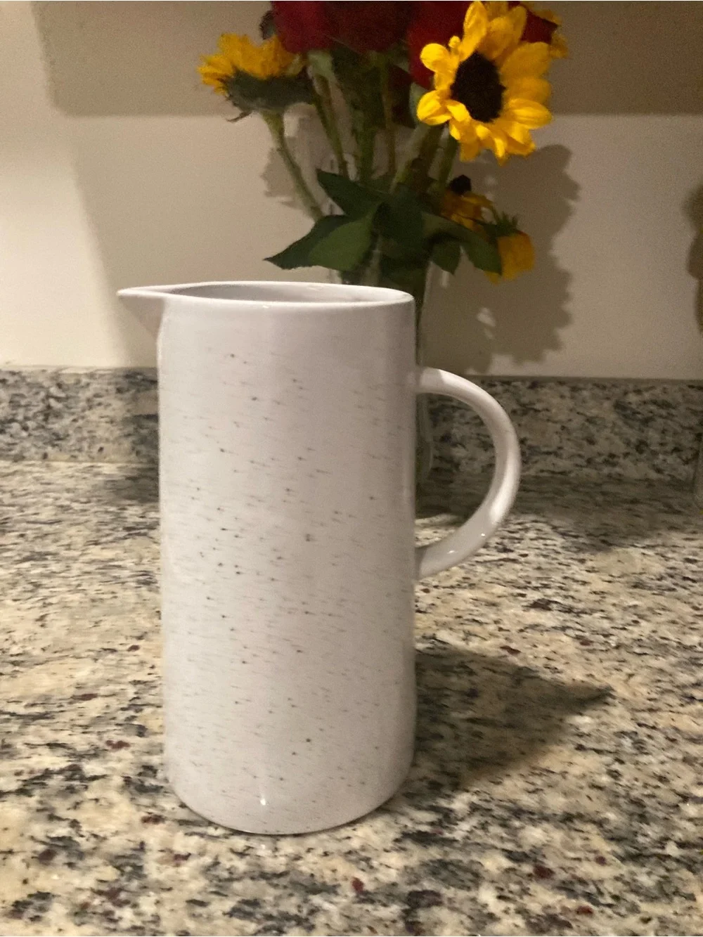 Target | White Speckled Ceramic Pitcher